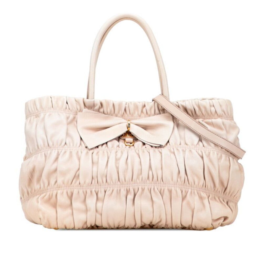 Prada Ribbon Tote Bag